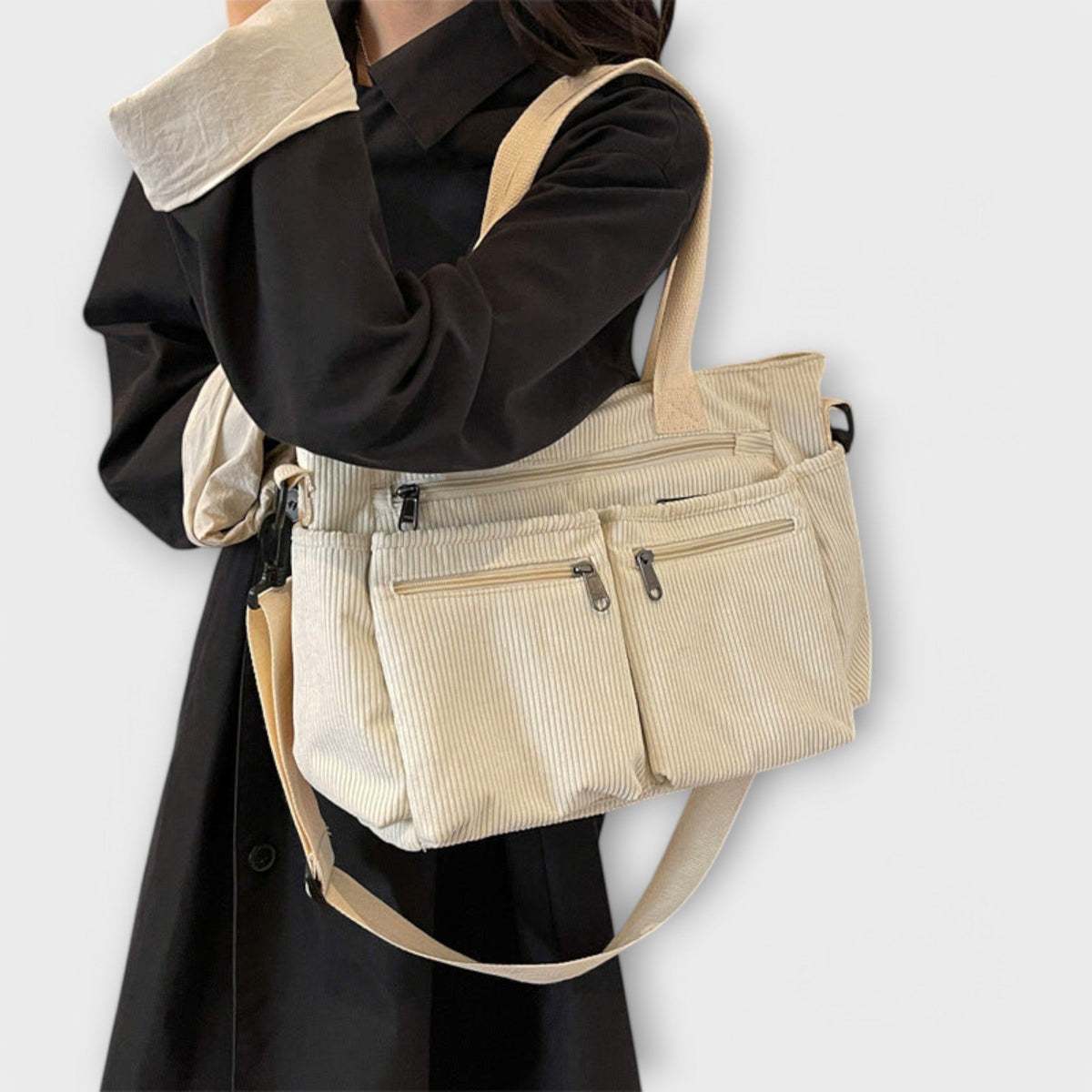 Women’s Spacious Everyday Tote Bag with Functional Design