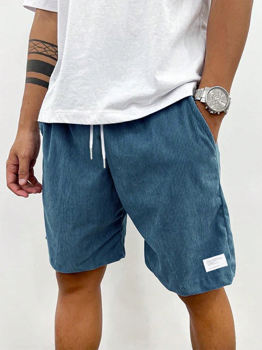 Men’s Casual Drawstring Shorts for Summer Comfort