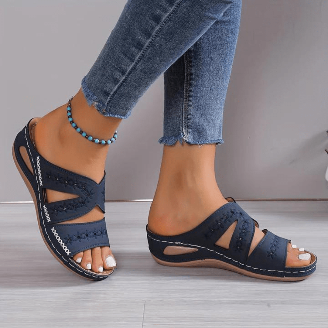 Women’s Everyday Sandals for Summer Comfort Blue