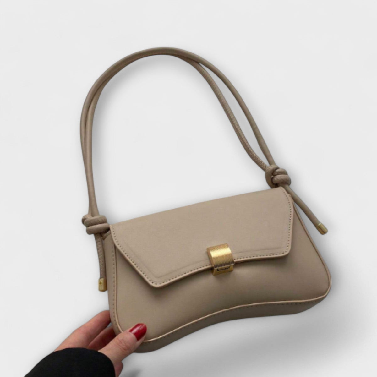 Women’s Chic Compact Shoulder Bag for Summer Styling Terracotta