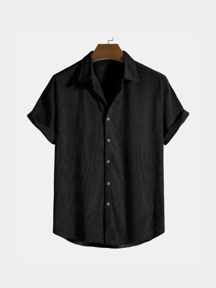 Men’s Classic Polo Shirt - Elegant Casual Style Black