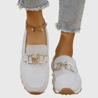 Women’s Casual Loafers for Everyday Comfort White