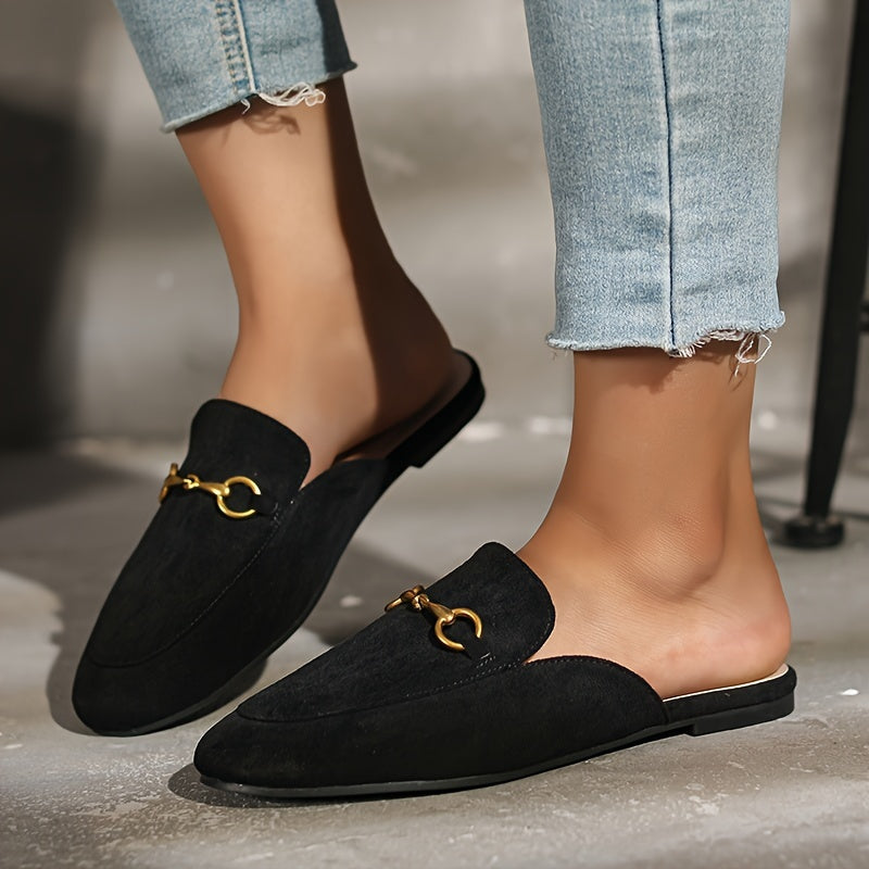 Women’s Elegant Closed Mules - Everyday Footwear