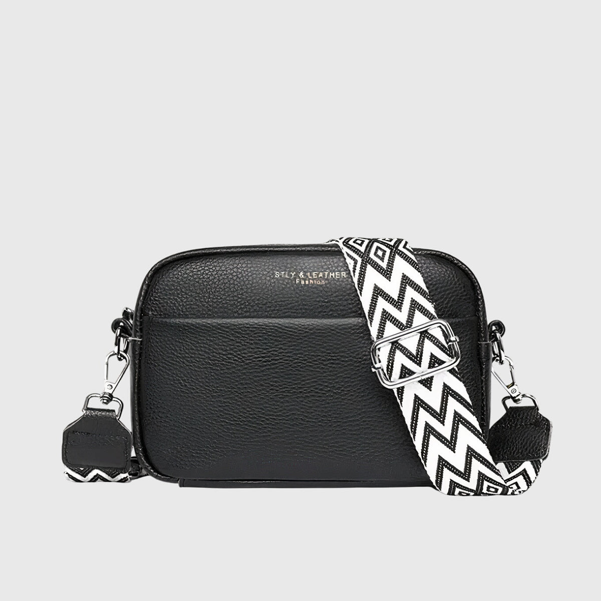 Women’s Classic Structured Crossbody Bag Black