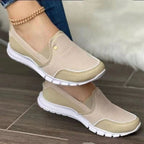 Women’s Simple Fashionable Loafers for Everyday Wear Gold