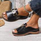 Women’s Chic Summer Sandals - Stylish Comfort Footwear