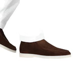 Men’s Casual Slip-On Loafers with Ankle-Height Design