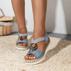 Women’s Supportive Summer Sandals Blue