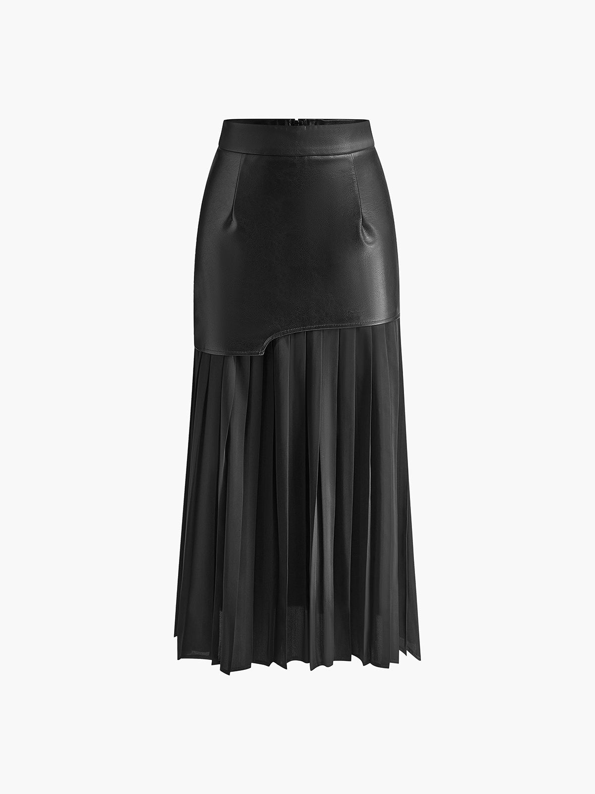 Women’s Elegant Asymmetrical Midi Skirt – Stylish Summer Look