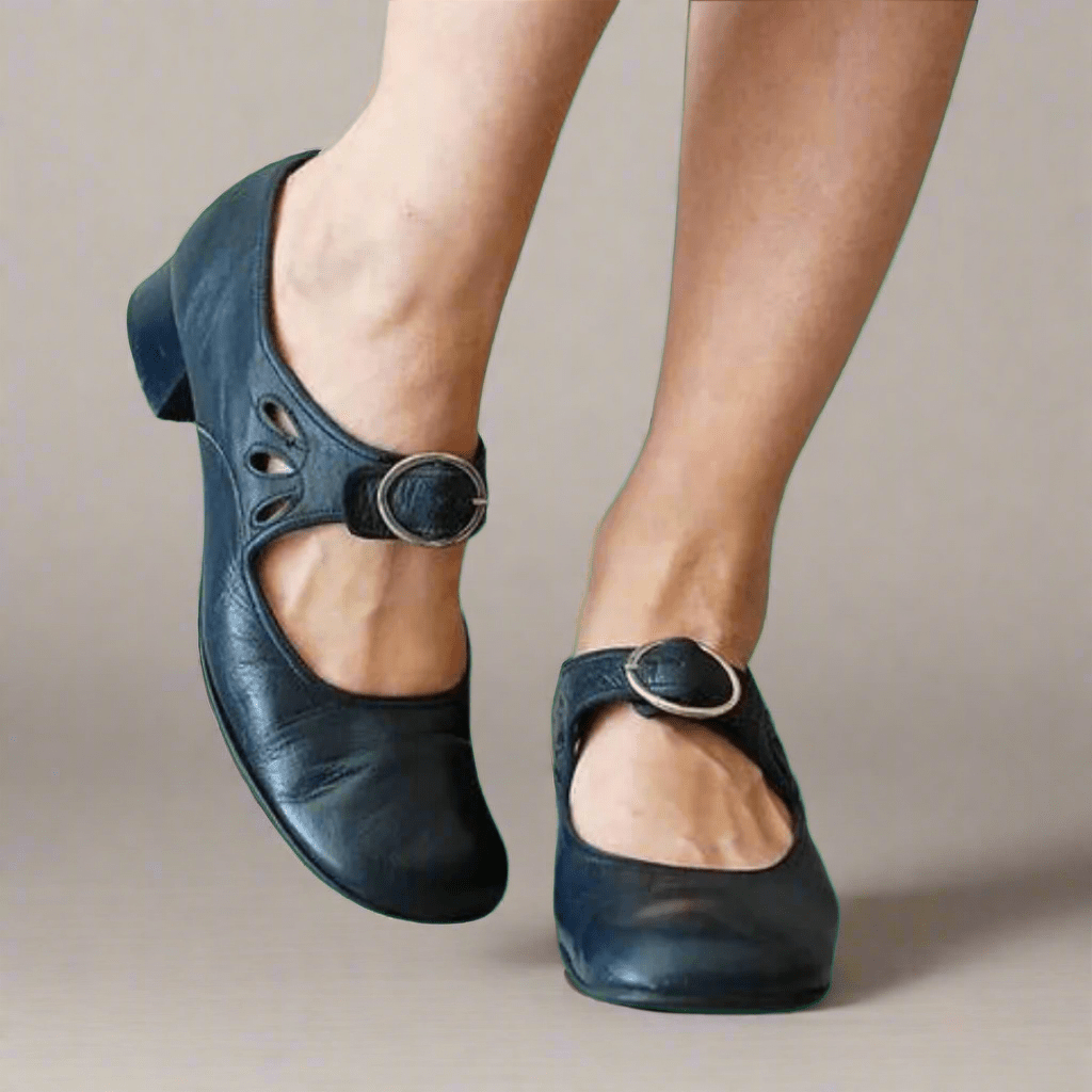 Women’s Comfortable Elegant Ballerinas Dark Blue