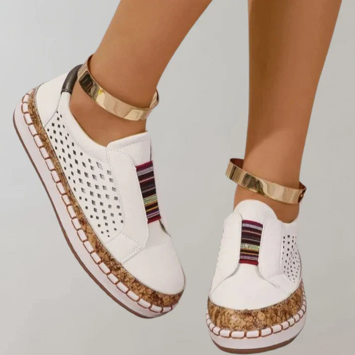 Women’s Elegant Light Loafers for Everyday Comfort White