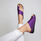 Women’s Comfortable Toe Split Sandals for Summer Purple
