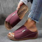 Women’s Comfort Sandals – Everyday Footwear Purple