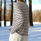 Women’s Classic Striped Long Sleeve T-Shirt