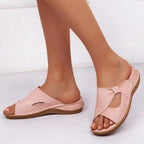 Women’s Anatomical Thong Mules with Comfortable Footbed