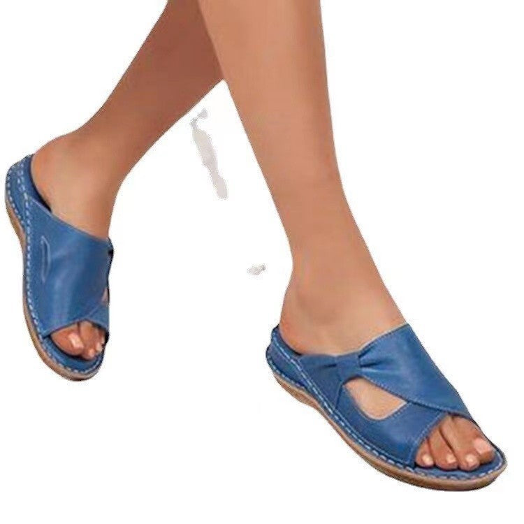 Women’s Anatomical Thong Mules with Comfortable Footbed