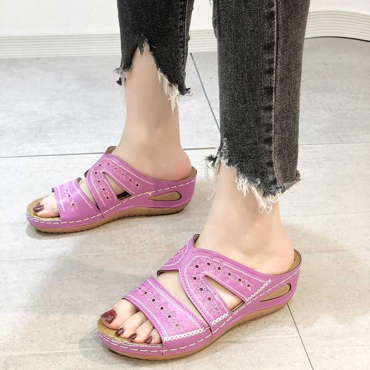 Women’s Everyday Sandals for Summer Comfort Purple