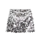Women’s Dazzling Sparkling Sequin Skirt – Glamorous Party Skirt