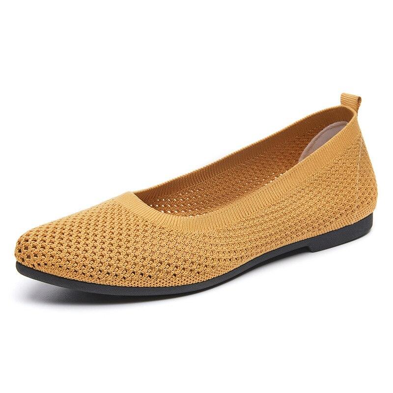Women’s Ballerinas - Everyday Footwear Yellow