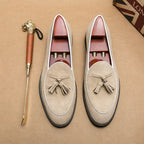 Women’s Classic Suede Loafers for Everyday Elegance Beige