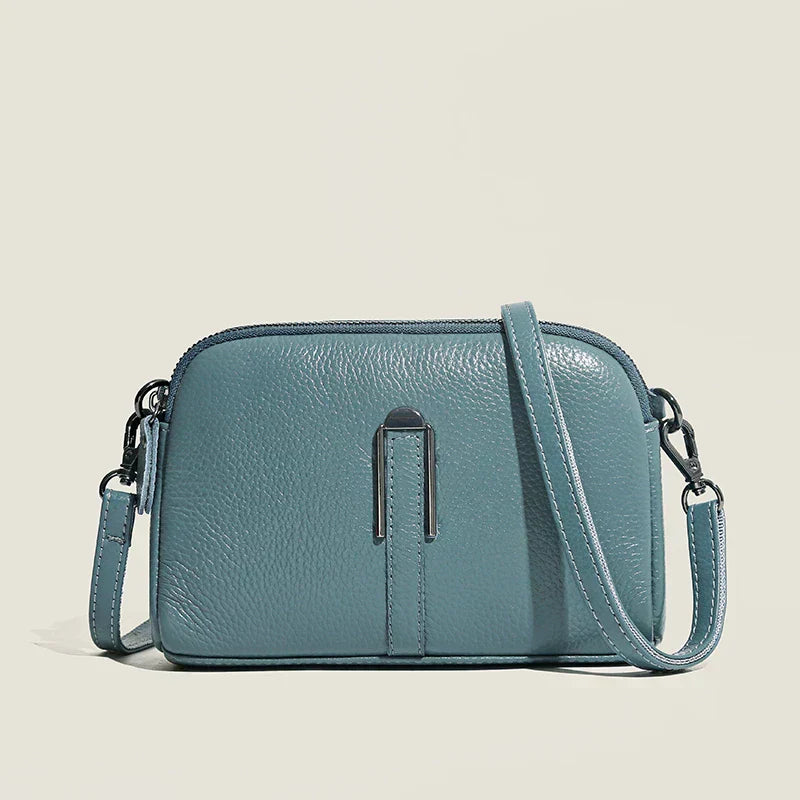 Women’s Elegant Crossbody Shoulder Bag - Polished Everyday Style Blue