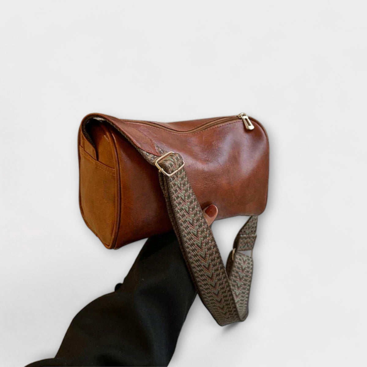 Women’s Modern Everyday Shoulder Bag - Refined Daily Carry Brown 24cm x 12cm x 15cm