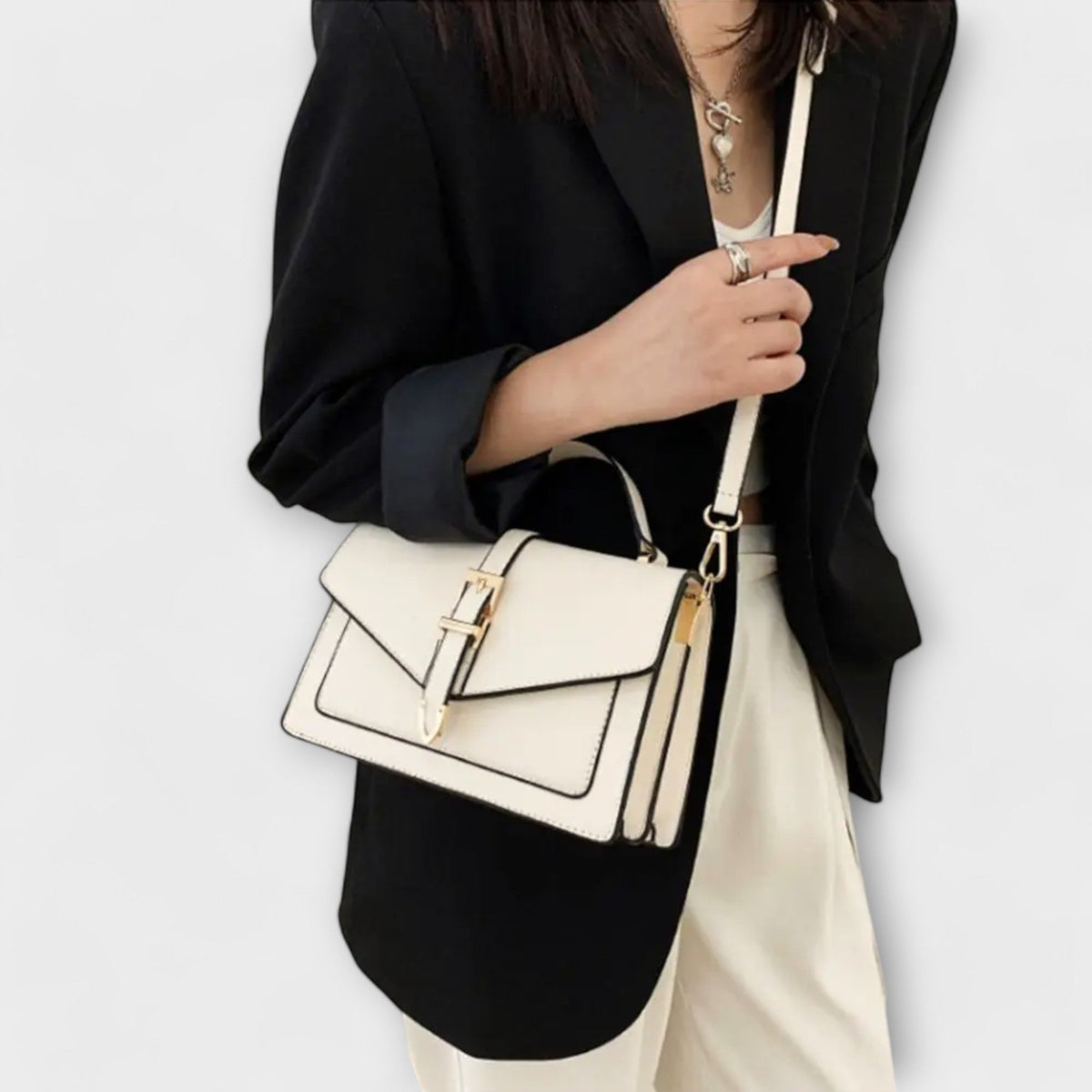 Women’s Elegant Structured Shoulder Bag for Everyday Style