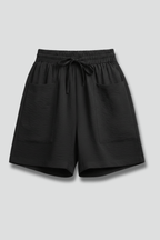 Women’s Casual Elastic Waist Drawstring Shorts for Summer Comfort