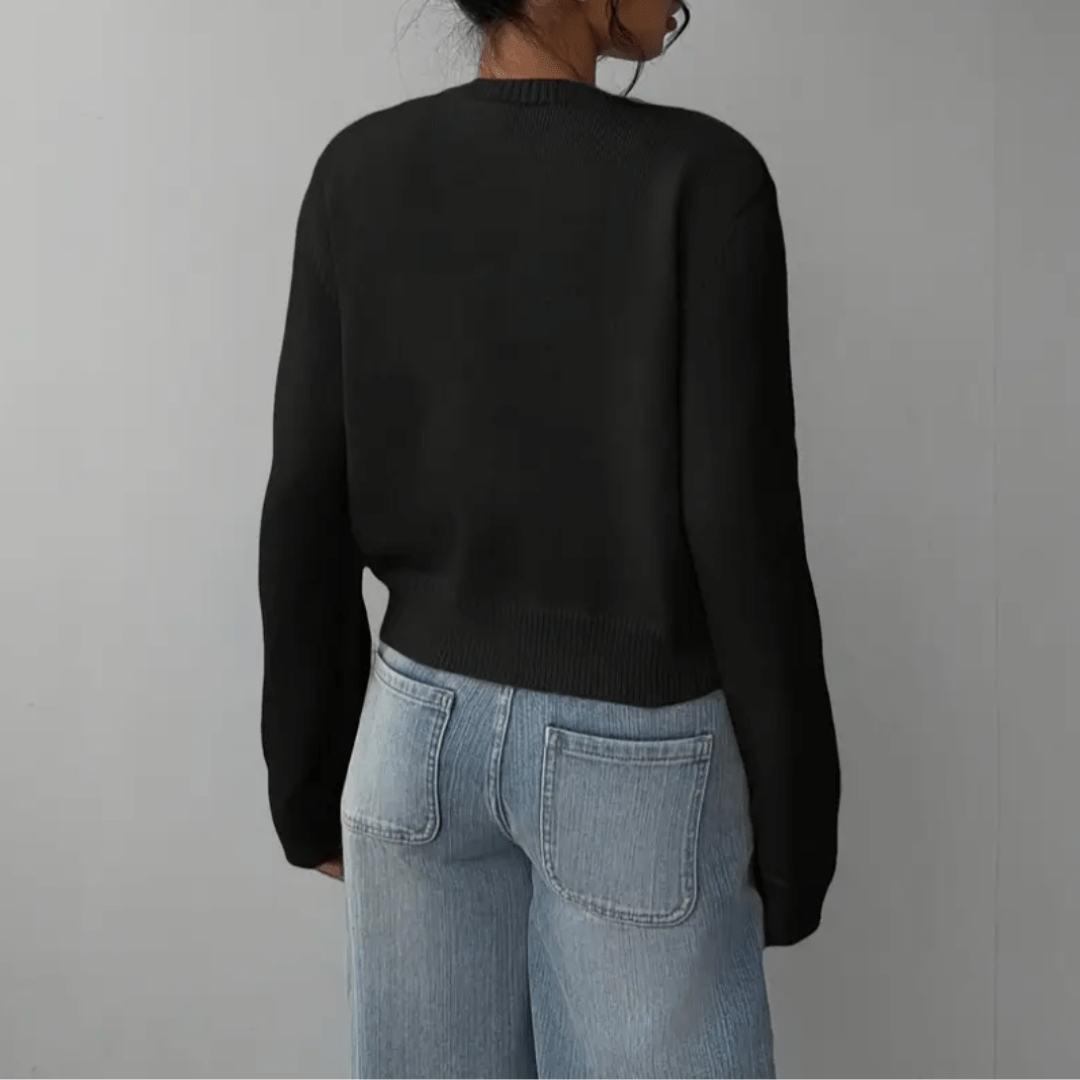 Women’s Cropped Button Cardigan - Effortless Spring Layering
