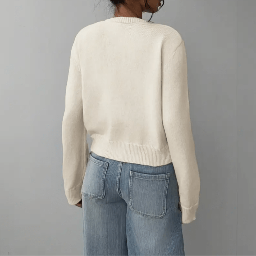 Women’s Cropped Button Cardigan - Effortless Spring Layering