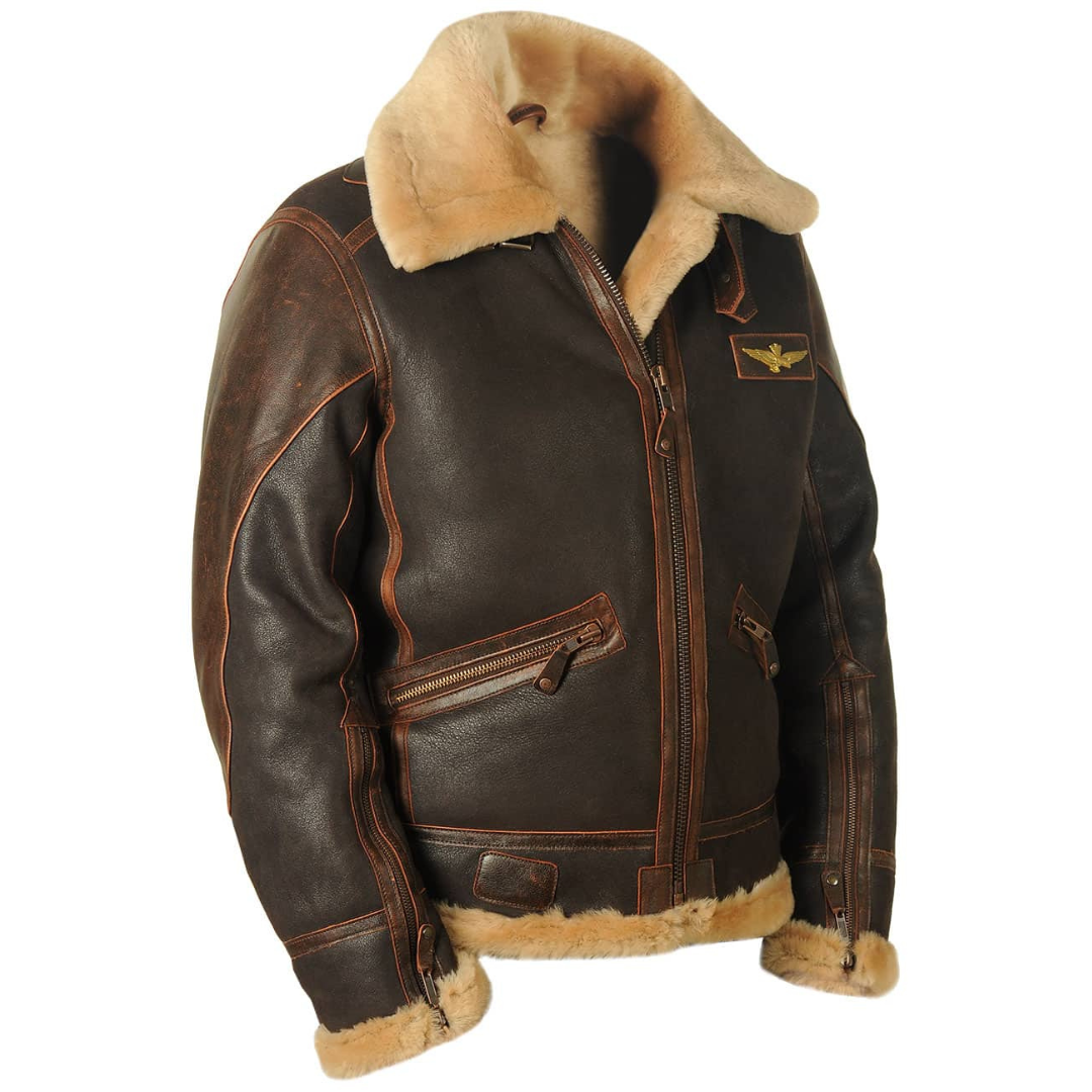 Men’s Elegant Aviator Bomber Jacket