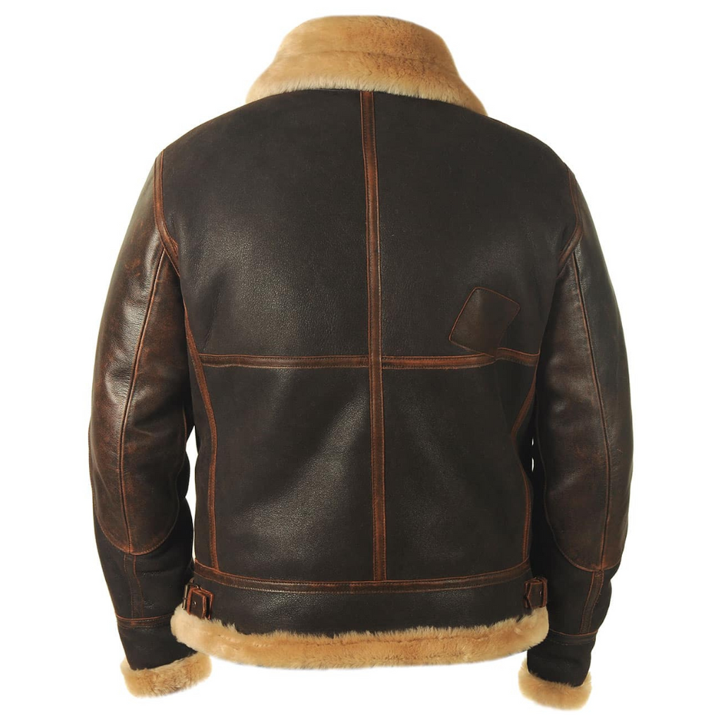 Men’s Elegant Aviator Bomber Jacket