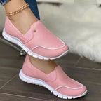 Women’s Simple Fashionable Loafers for Everyday Wear Pink