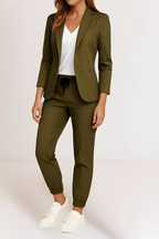 Women’s Elegant Two-Piece Set Green