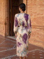 Women’s Elegant Two-Piece Blouse and Skirt Set