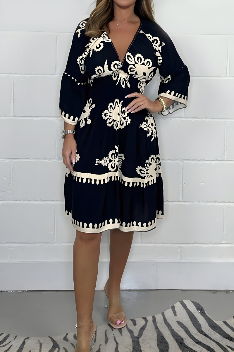 Women’s Summery Boho Dress Black