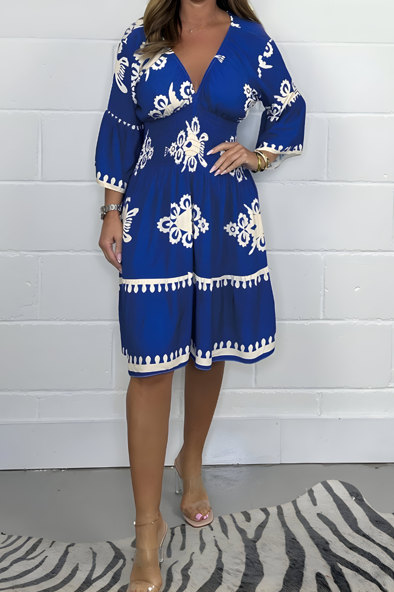 Women’s Summery Boho Dress Blue