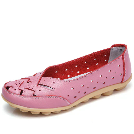 Women’s Ultra Comfortable Ballerinas – Everyday Footwear Pink