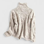 Women’s Elegant Knitted Jumper Beige