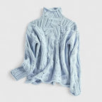 Women’s Elegant Knitted Jumper Blue