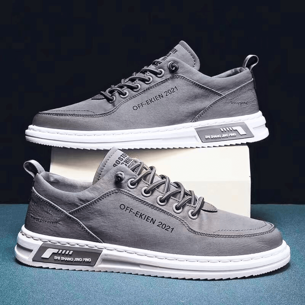 Men’s Comfortable Casual Sneakers Grey