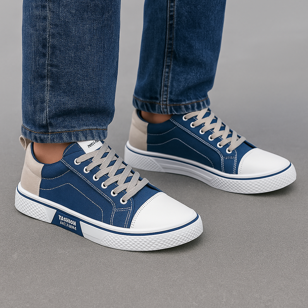 Men’s Comfortable Casual Sneakers Blue