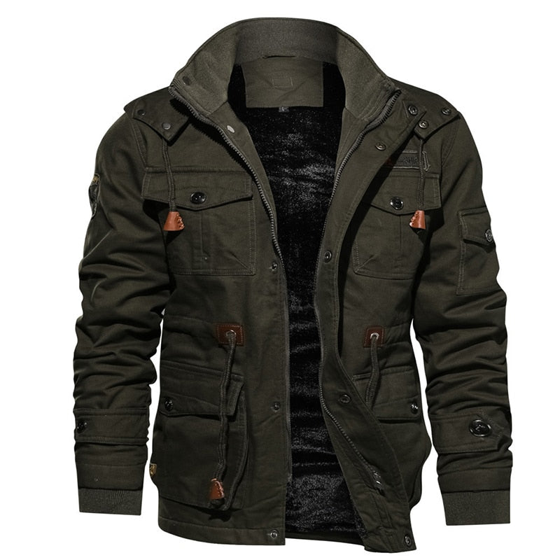 Men’s Stylish Casual Jacket Green