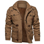 Men’s Stylish Casual Jacket Khaki