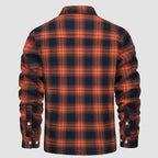 Men’s Casual Checked Shirt Jacket