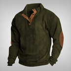 Men’s Classic Knitted Jumper Army Green