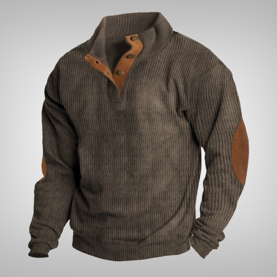 Men’s Classic Knitted Jumper Brown