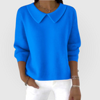 Women’s Classic Round Neck Jumper Blue