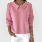 Women’s Classic Round Neck Jumper Pink