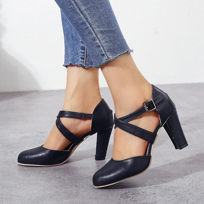 Women’s Comfort Heels Black